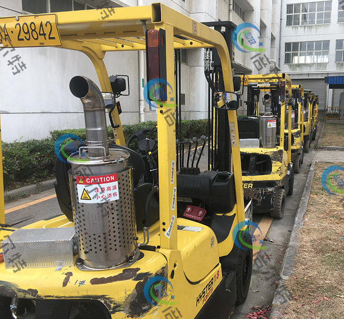 叉车尾气治理