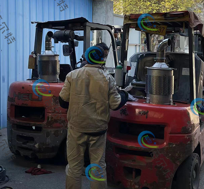 叉车尾气治理